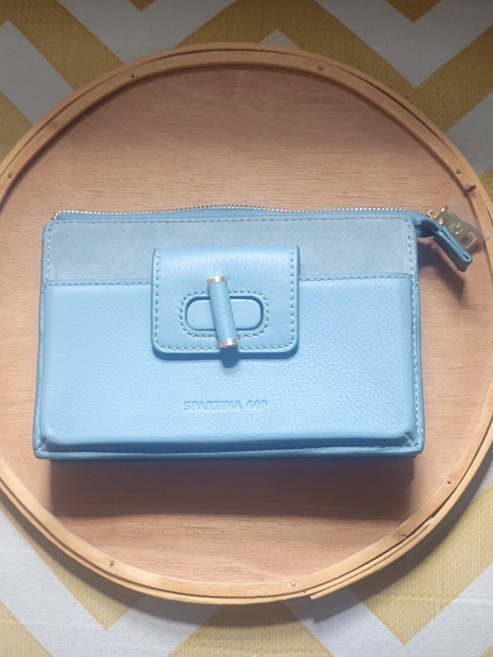 Spartina 449 Siren Lindsay Phone Crossbody - Slate Blue - Picture 3 of 15